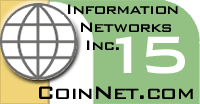 Coinnet.com 15 year logo