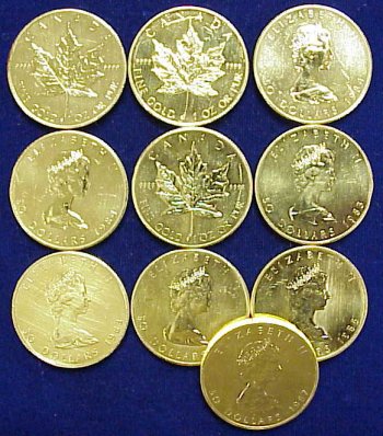 Buy gold coins!