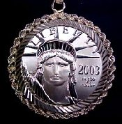 Beautiful Platinum Coin Jewelry!