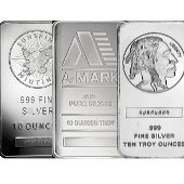 [10 oz. .999<p>fine Silver Bar]