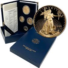 [American Eagle Proof Gold Set]