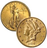 [U.S. $20 Type Gold Coins]
