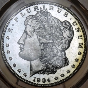 1904-O Morgan Silver Dollar (PCGS)