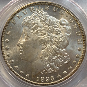 1893-CC Fully Struck MS63 (PCGS)