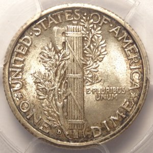 1916-D Mercury Dime (PCGS)