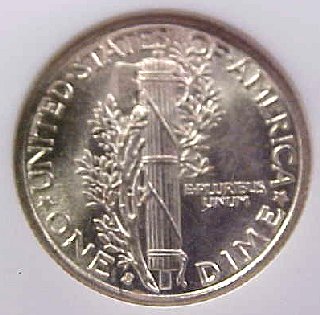 Pretty 1936-S Mercury Dime!