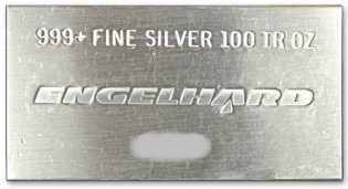 100 oz. Engelhard Silver 